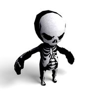 Toon Skeleton Character