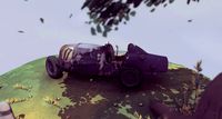 classic car low poly
