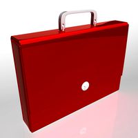 Conference Bag 3D model with editable design