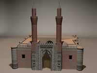3d madrasa model for games