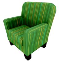 Cartoon armchair