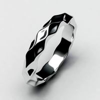 White gold wedding band-3