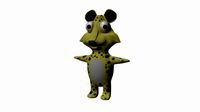 Funny Cartoon Leopard