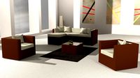 Rattan Sofa set