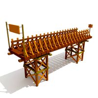 wooden bridge