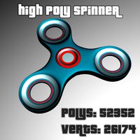 High Poly Spinner