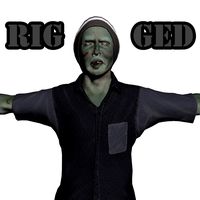 Zombie Character Rigged