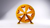 Orange Giant Wheel