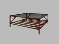 Farmhouse 110x110 coffee table