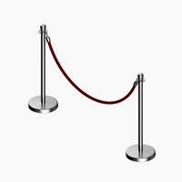 Rope Barrier Post