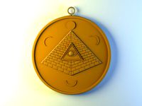 pyramid of eyes of ra