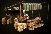 Medieval Stall Pack