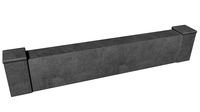 Concrete fence