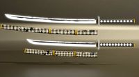 Sci-fi Katana Sword Set Emissive
