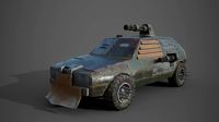 Post Apocalyptic Monster VW Golf