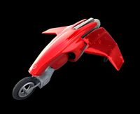 Science Fiction Remote Land Vehicle