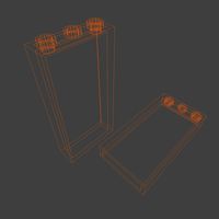 Lego Brick 1x3x5 Block