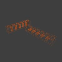 Lego Brick 1x6 Block