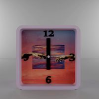 Aesthetic clock