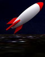 Rocket 3D print model