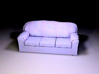 Blue Sofa