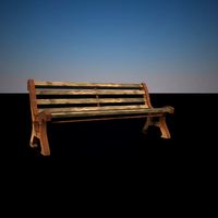 Rusty Bench