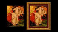 Dream-nude girls, art painting