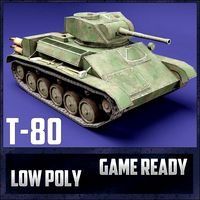 T-80 USSR Toon Tank *Big*
