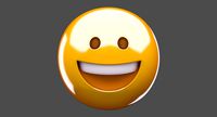 Emoji 3D Grinning Face
