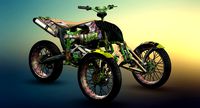 Apocalyptic Dirt Bike - Trike
