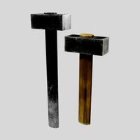 Sledgehammer & hammer
