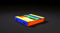 Sandbox with a cover