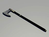 Battleaxe (low poly)
