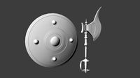 axe and shield