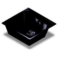 Sink Fosto KM 52-50 black