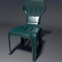 Plastic Chair 1 - d