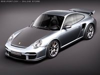 Porsche 911 GT2 RS 2011 3D Model