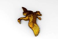 flying wild duck