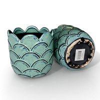 Peacock vase