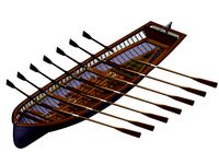 14 rowing light boat