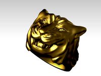 Tiger ring three sizes