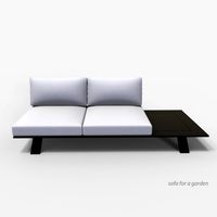 Sofa for a garden