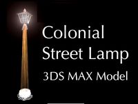 Colonial street lamp