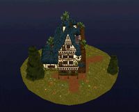 Medieval Building Low Poly