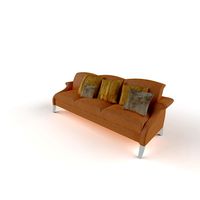 Modern Triple Sofa `141201`6A