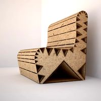 Bench Paperboard bench