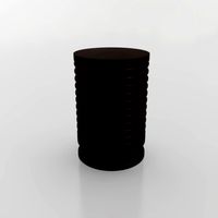 Round African stool