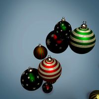 PBR Christmas Baubles Pack