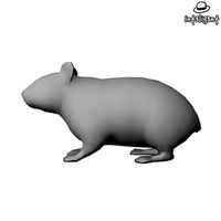 Low Poly Hamster