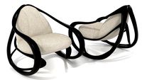 Rocking armchair Move-Dw-LFab